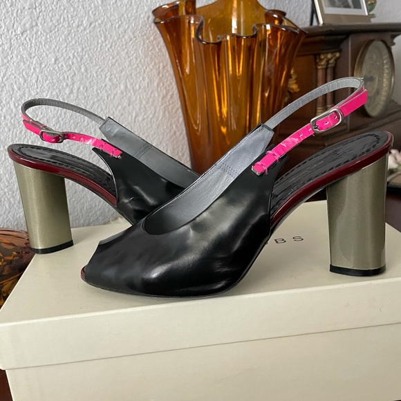 Marc Jacobs Peep Toe Heels - Picture 3 of 14